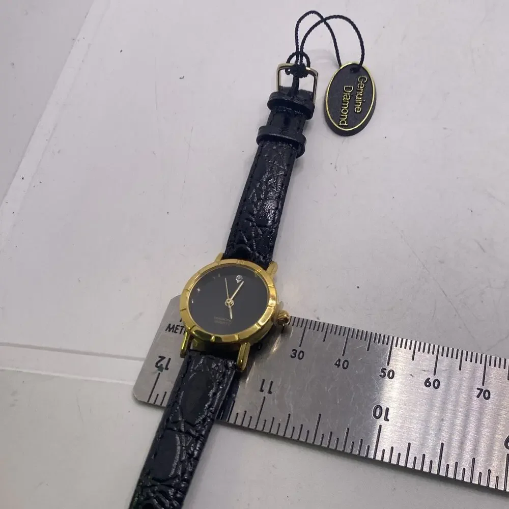 Womens Vintage Leather Quartz Fashion Watch New Battery